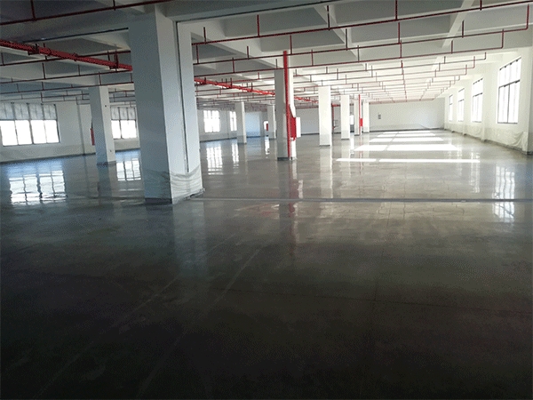 福建莆田萬升鞋業(yè)有限公司，鉑鈦晶地坪